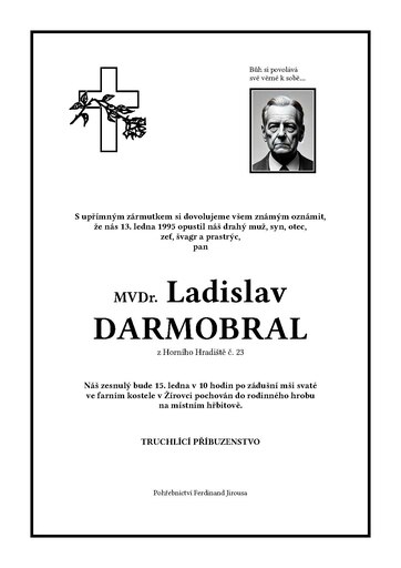 Drábová odešla tiše, potvrdilo parte